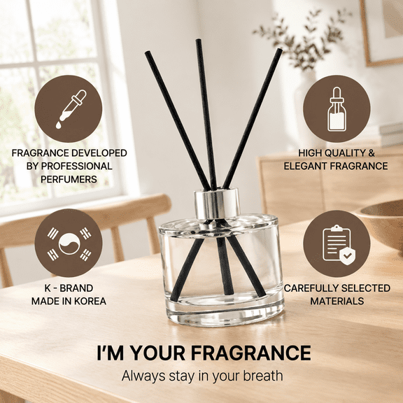 Cedar Wood 6.7Ounce/1Pack Reed Diffuser Home Fragrance for Bedroom Bathroom Decor