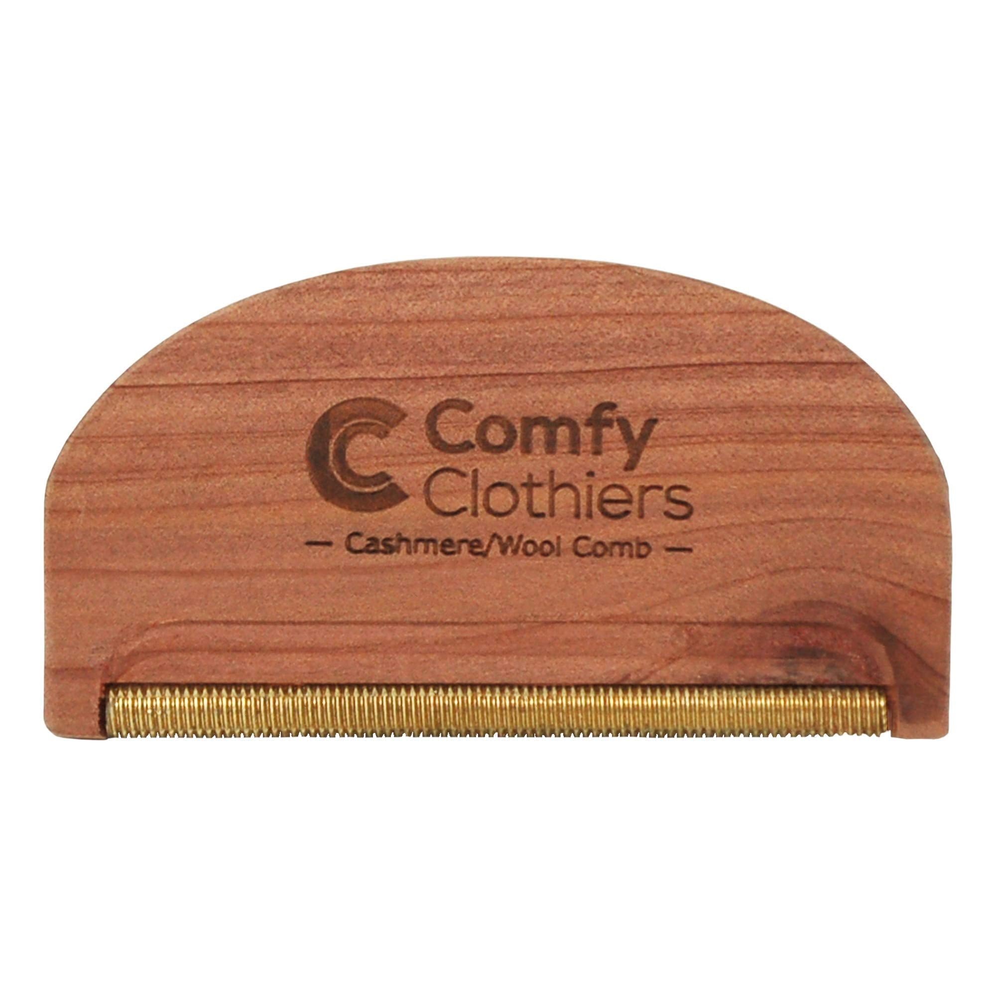 Cedar Wood Cashmere & Fine Wool Comb For De-Pilling Sweaters & Clothing 