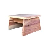 Cedar Wood Step Stool Amish - Walmart Business Supplies