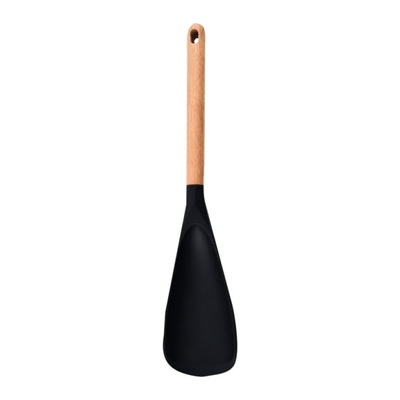 Cedar and Ash Spoonula 2026 New Silicone Cooking Spoon for for Nonstick Cookwares, Wood Handle Spoon for Mixing, Stiring, Scooping, Scraping, Basting