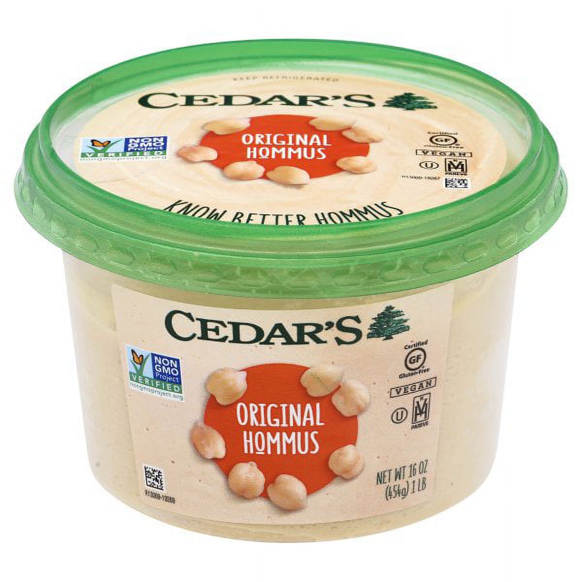 Cedar's Original Hommus, 16 oz