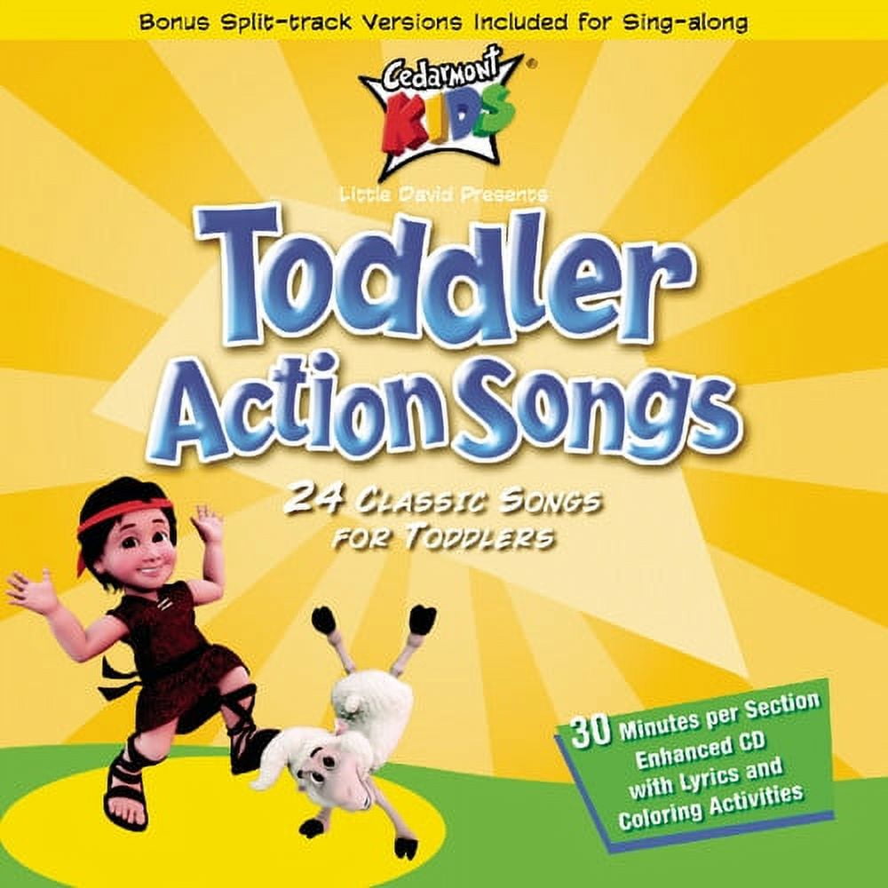 Cedarmont Kids - Toddler Action Songs - Music & Performance - CD