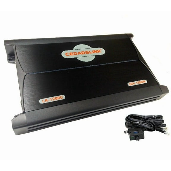 CedarsLink LK-1200C 1,200 Watts 2-Channel Mosfet Power Amplifier