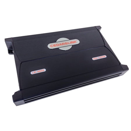 CedarsLink LK-480X 4 Four Channel 1,200 Watts Mosfet Power Bridgeable Amplifier