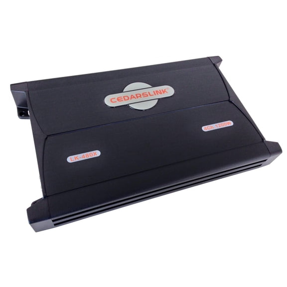 CedarsLink LK-480X 4 Four Channel 1,200 Watts Mosfet Power Bridgeable Amplifier