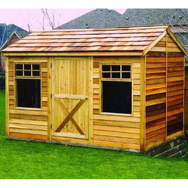 Cedarshed Haida Garden Shed In 3 Sizes - Walmart.com