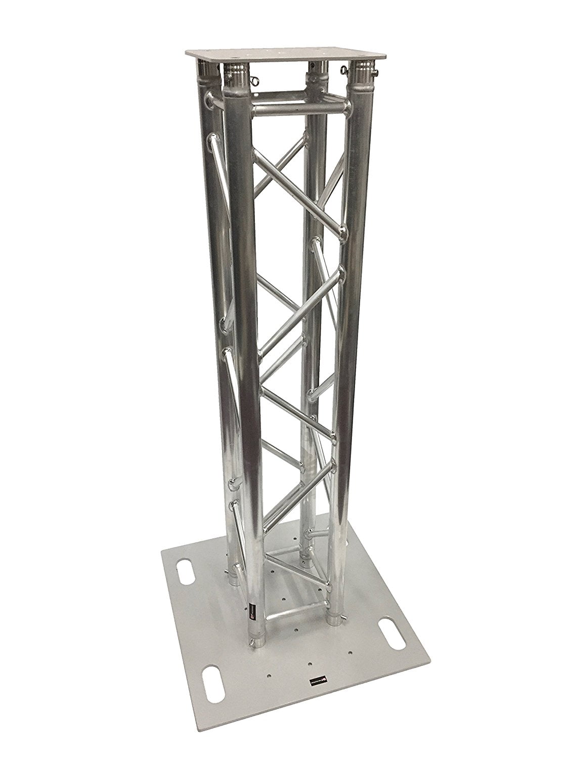 Cedarslink 1.5 Meter 4.92 Ft Truss Aluminum DJ Lighting Tower Square Trussing Totem With 12"x13" Top