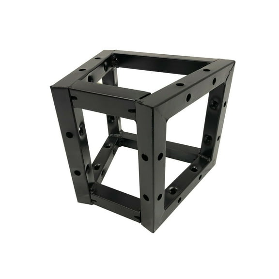 Cedarslink 3-Way Triangle For Square Black Bolt Trussing 8"x8" Truss 70-Degree