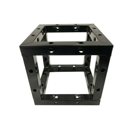 Cedarslink 6-Way Cube Square Black Bolt Trussing 8"x8" Truss Corner 90 Degree