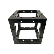 Cedarslink 6-Way Cube Square Black Bolt Trussing 8"x8" Truss Corner 90 Degree
