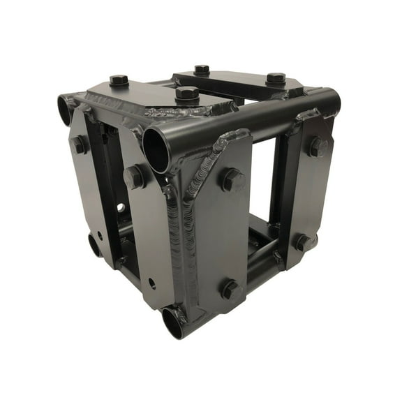Cedarslink Black Cube For Bolt Aluminum 11.81" Box Square Trussing Truss 300mm