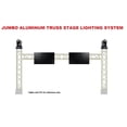 thumbnail image 1 of Cedarslink Complete 15ft Square Aluminum Truss TV Mount Lighting System DJ Lights Speakers, 1 of 4