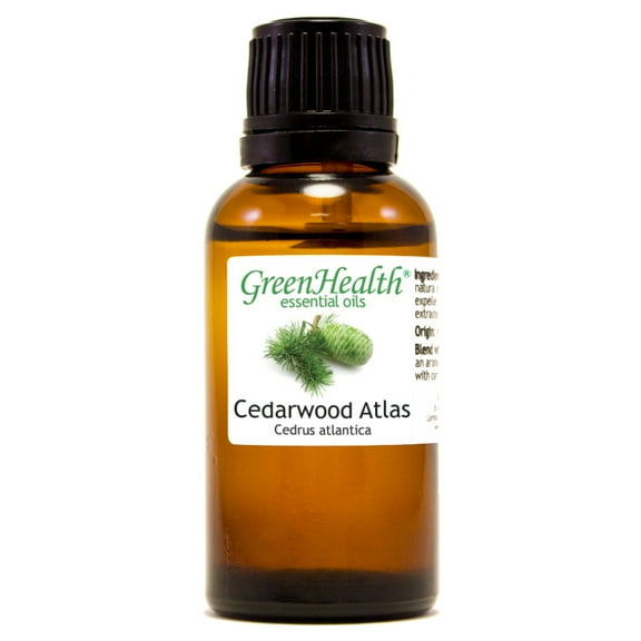 Cedarwood Atlas Essential Oils 30 mL (1 oz) - Pure & All Natural - Aromatherapy Oil