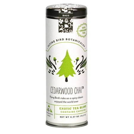 Cedarwood Chai - 6 Tea Bag Tin - Exotic Blend