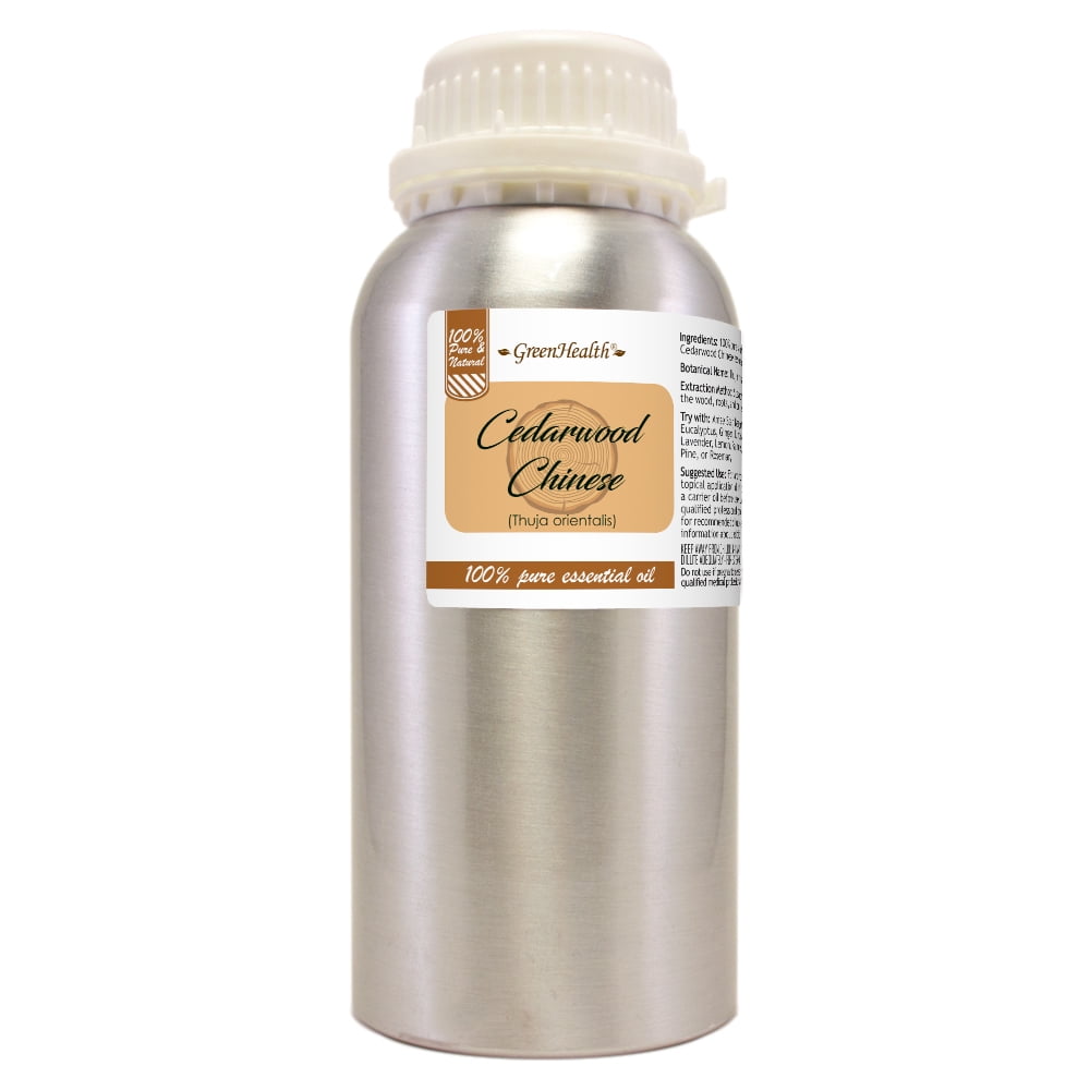 Cedarwood (Chinese) Essential Oil - 16 fl oz - Aluminum Bottle w/ Locking Cap