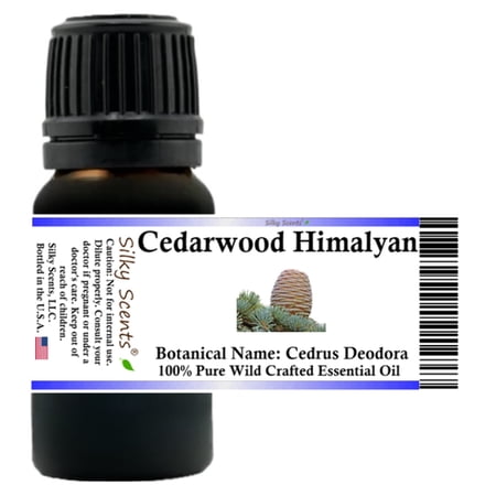 Cedarwood Himalayan Wild Crafted Essential Oil 100% Pure and Natural 15 ml (1/2 oz)