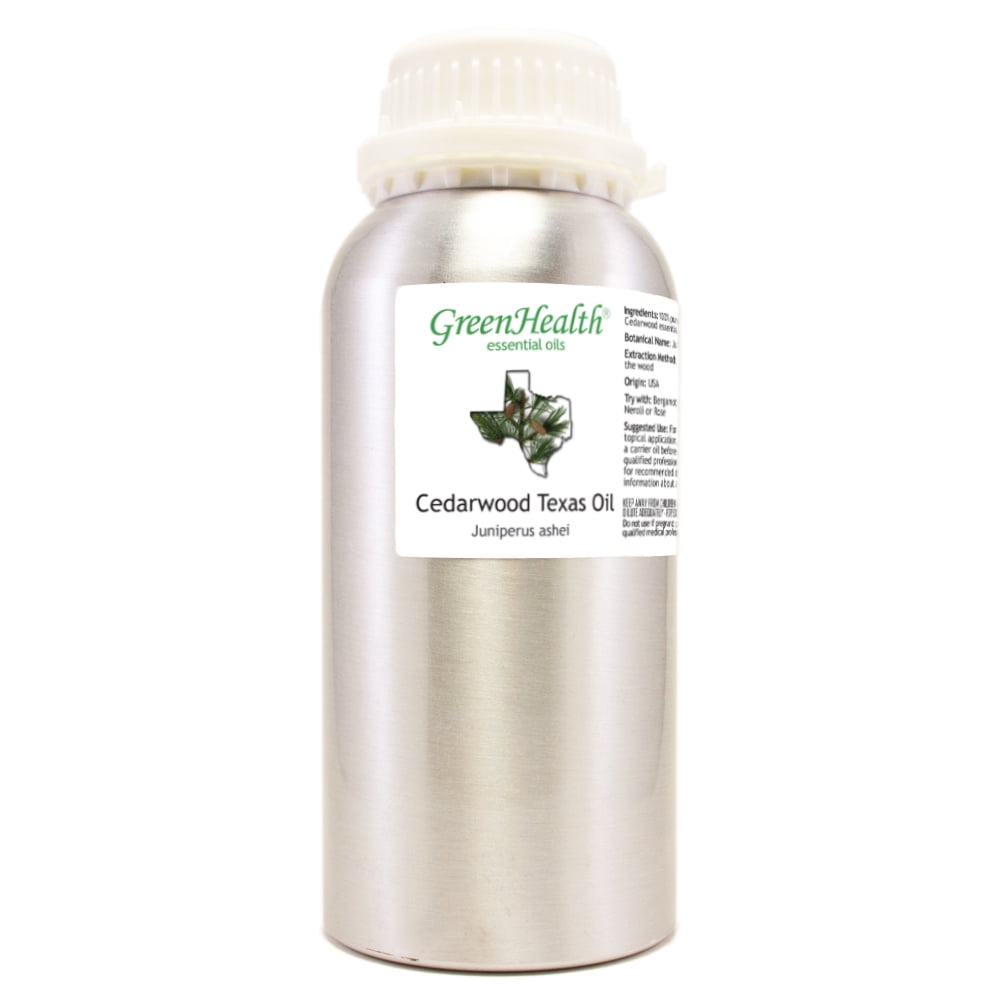 Cedarwood (Texas) Essential Oil 16 fl oz Aluminum Bottle w/ Cap