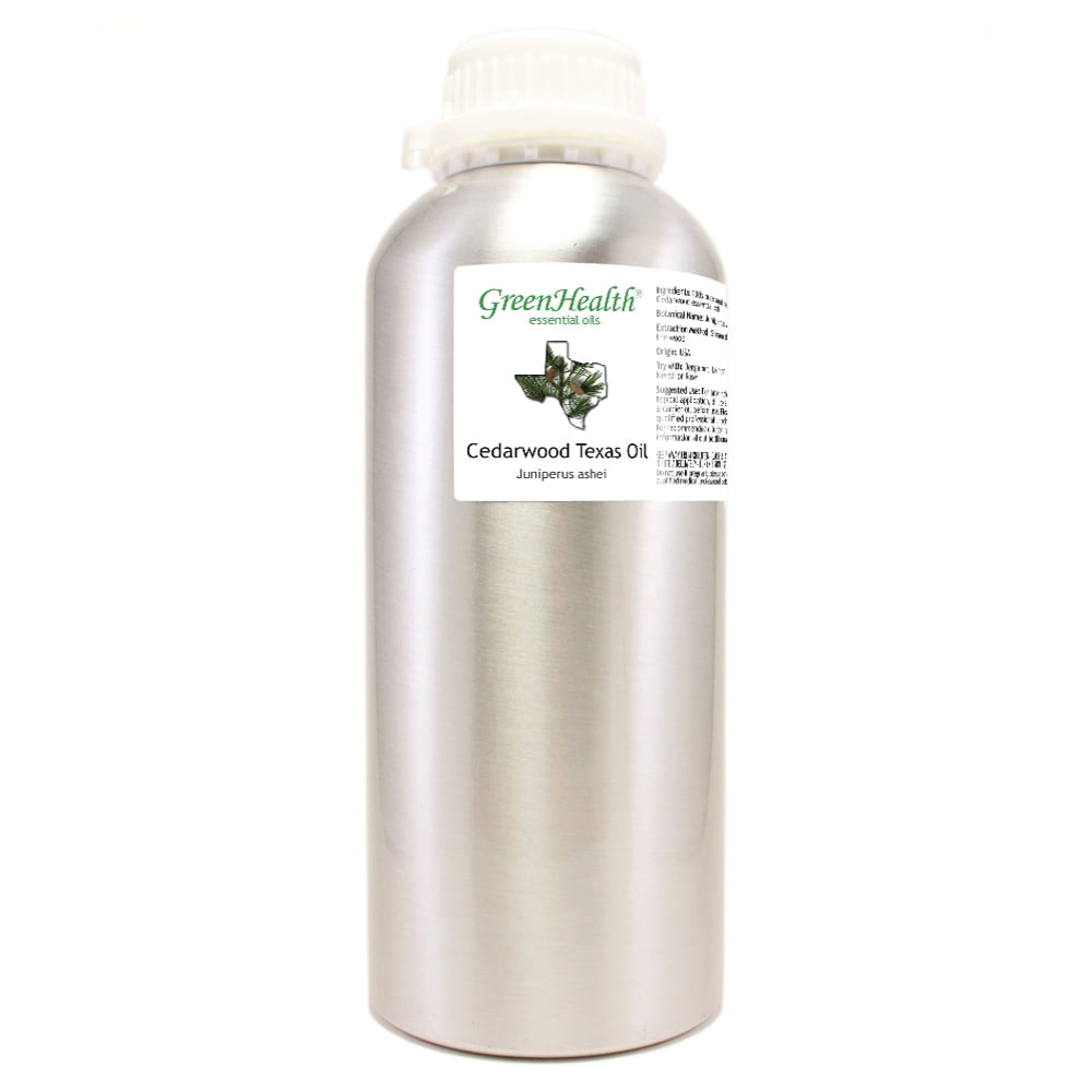 Cedarwood (Texas) Essential Oil 32 fl oz Aluminum Bottle w/ Cap