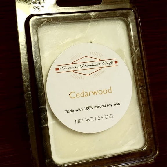 Cedarwood Wax Melt, Saxon's Handmade Crafts, LLC, 1 Pack
