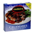 thumbnail image 1 of Cedeira Canned Squid in Pieces in It's Own Ink Sauce 9 Oz's. Easy Open Metal Can Made in Spain, 1 of 3