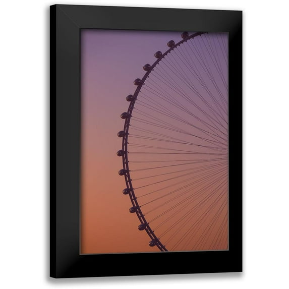 Cederberg, Marcus 17x24 Black Modern Framed Museum Art Print Titled - Ferris wheel
