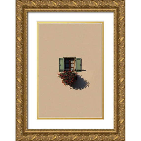 Cederberg, Marcus 23x32 Gold Ornate Wood Framed with Double Matting Museum Art Print Titled - Green fingers