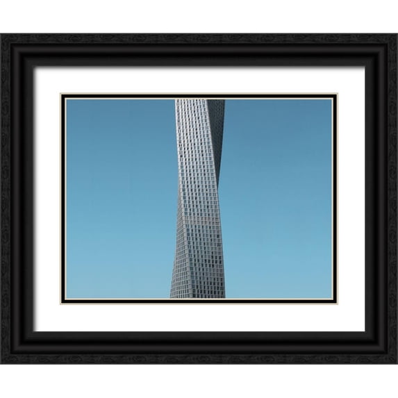 Cederberg, Marcus 32x25 Black Ornate Wood Framed with Double Matting Museum Art Print Titled - Twisted tower