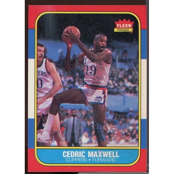 Cedric Maxwell Card 1986-87 Fleer #70