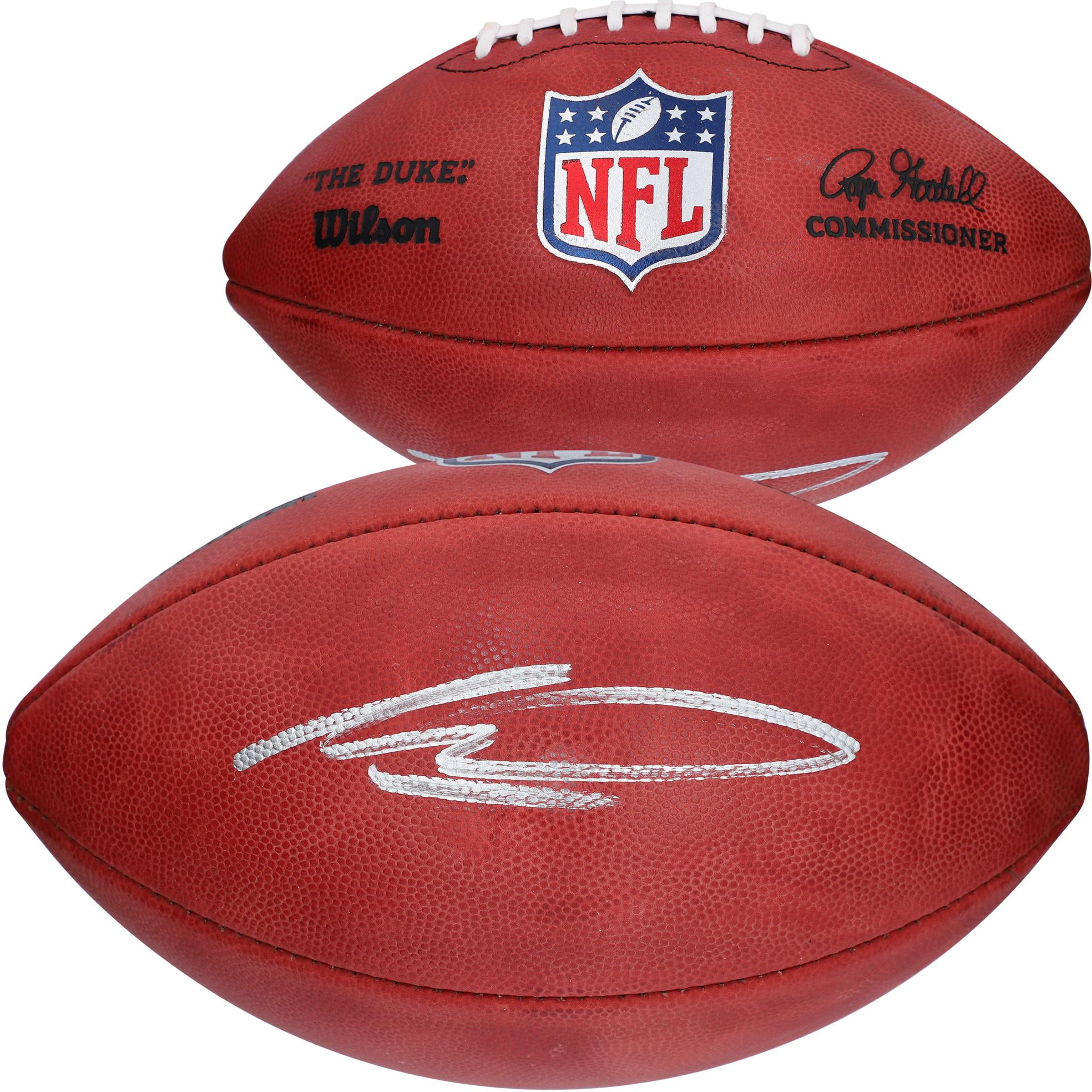 CeeDee Lamb Dallas Cowboys Autographed Duke Game Football