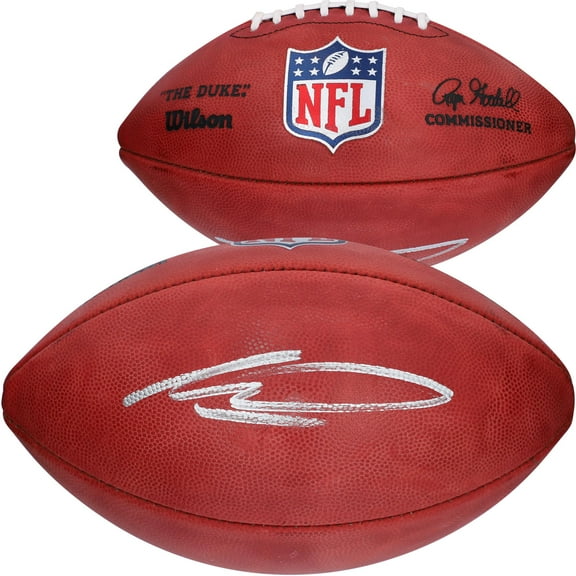 CeeDee Lamb Dallas Cowboys Autographed Duke Game Football