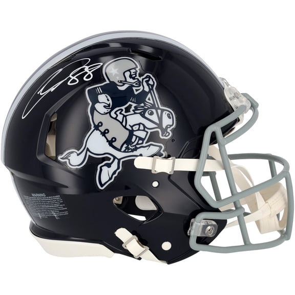 CeeDee Lamb Dallas Cowboys Autographed Riddell Cowboy Joe Speed Authentic Helmet - Fanatics Authentic Certified