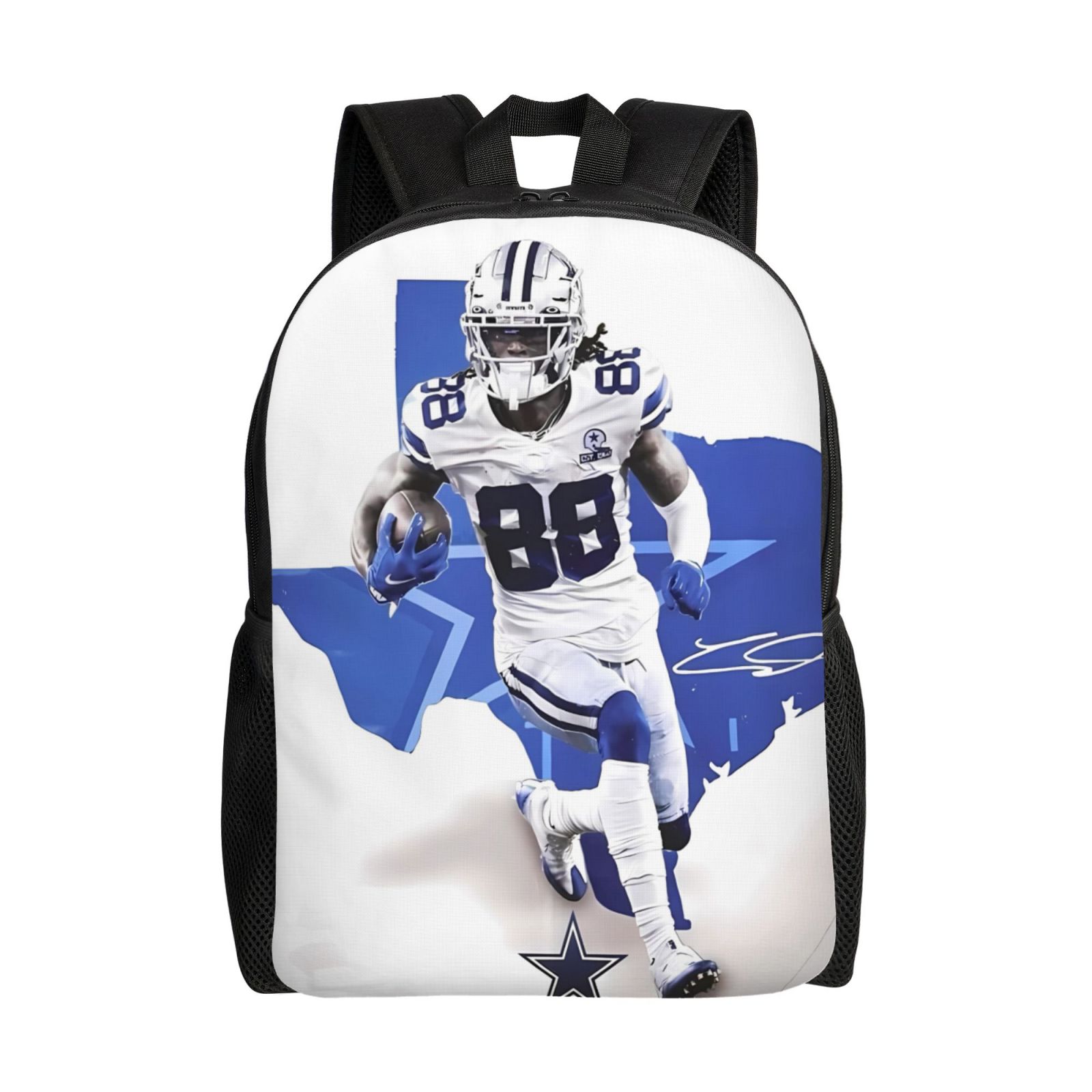 CeeDee Lamb Player Large Capacity Backpack American Football Fan Gift ...