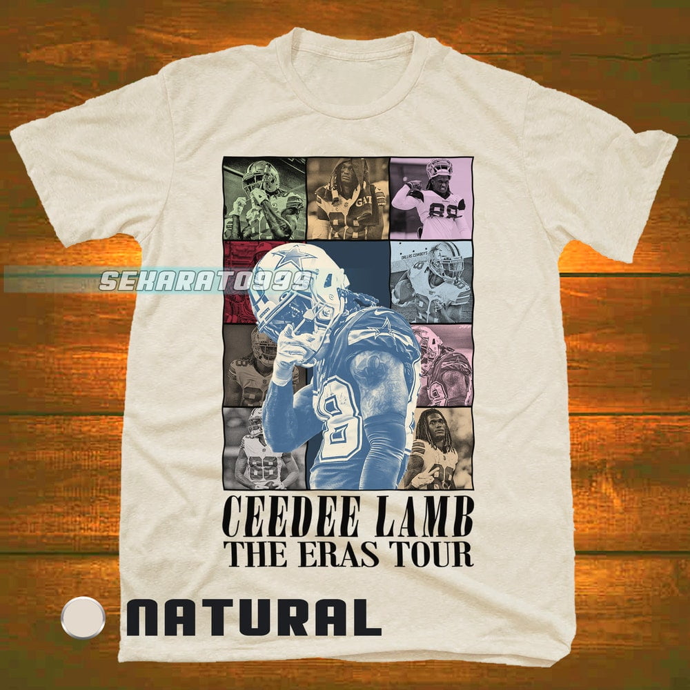 Ceedee Lamb The Eras T-Shirt, Ceedee Lamb Shirt, Football shirt, Gift ...