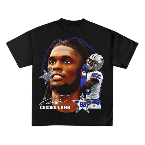 Ceedee lamb shirt, Cowboys fan tee, football shirt
