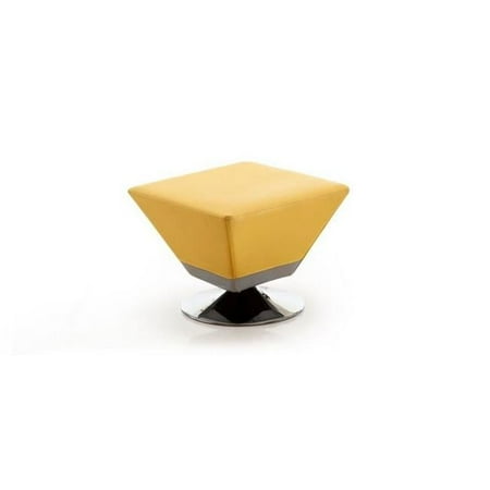 Ceets Diamond Ottoman, Yellow