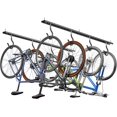thumbnail image 1 of Ceiling Bike Storage Racks for Garage, Indoor Bike Storage Hanger with Adjustable Bike Hooks for 4 to 8 Bikes, 1 of 7