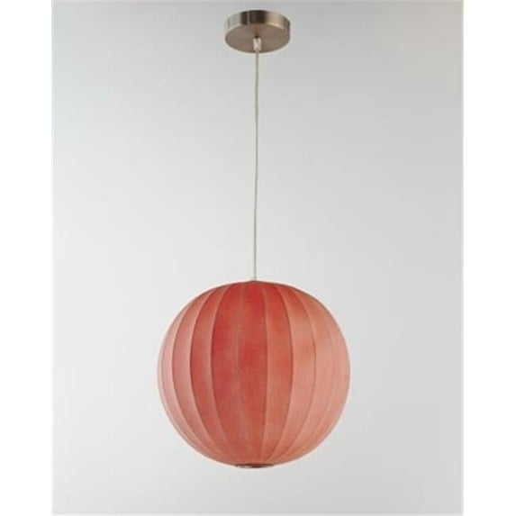 Ceiling Cocon Lamp, Red
