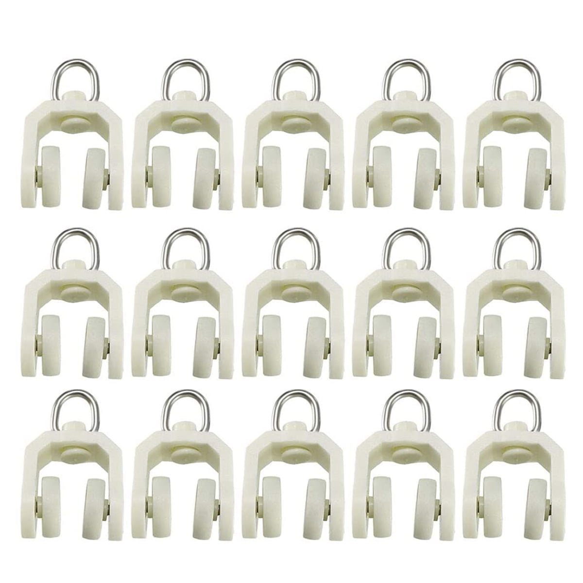 Ceiling Curtain Track Flexible Bendable Curtain Track Rollers Plastic