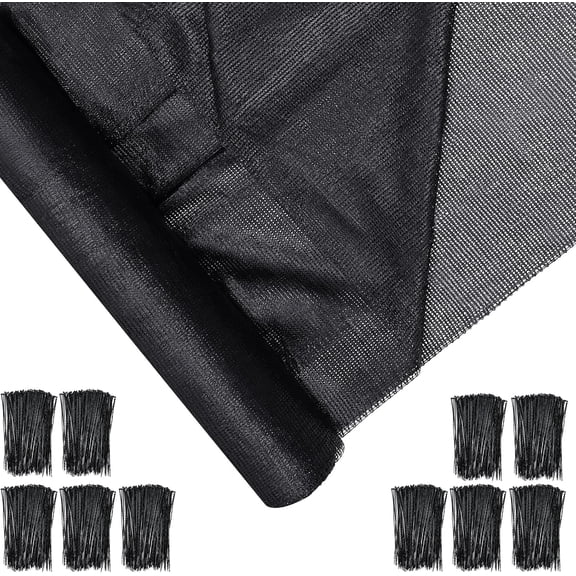 Ceiling Curtain Track, Heavy Duty Curtain Tracks System for Room Divider, Wall Mount Sliding Curtain Rail with Clip and Hooks Set for Living Room, Bedroom, Shower, Outdoor, Black, 3ft-6ft