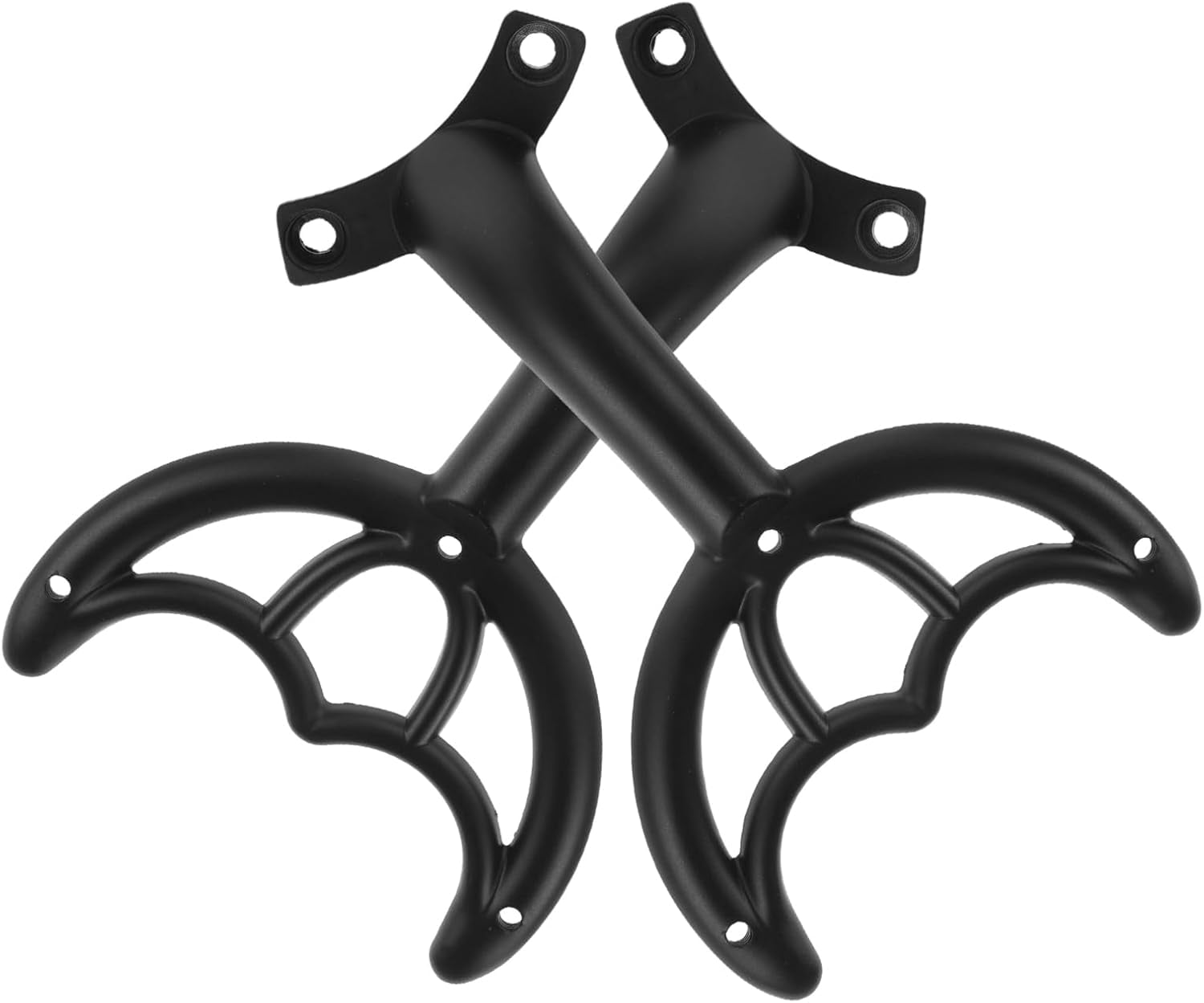Ceiling Fan Blades Arm, 2pcs Fan Blade Replacement Arms Black Fan Blade Support for Replacing The Worn Fan Blades to Keep The Balance of The Ceiling Fan