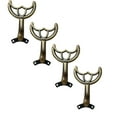 thumbnail image 1 of Ceiling Fan Blades Arms Replacement, 4 Pcs Fan Blade Replacement Parts Mounting Bracket Kit for Replacing the Worn Fan Blades, Bronze, 1 of 3