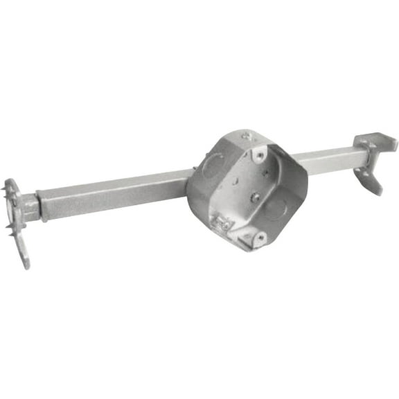 Legrand Saf-T-Brace Ceiling Fan Box - Steel, Industrial, Ceiling Brace and Box for Fan  Home & Garage Storage, Stackable Design