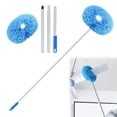 thumbnail image 1 of Ceiling Fan Cleaner Duster – Double Sided Microfiber Duster with Extension Pole for High Ceilings, Fan Blades, Furniture, Blinds, 1 of 7