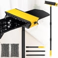 thumbnail image 1 of Ceiling Fan Cleaner Duster with Extension Pole, Fan Blade Cleaner Microfiber Cleaning Tool with Reusable Chenille Mop Head for High Ceiling Fan Blade Blinds Cobweb, 1 of 4