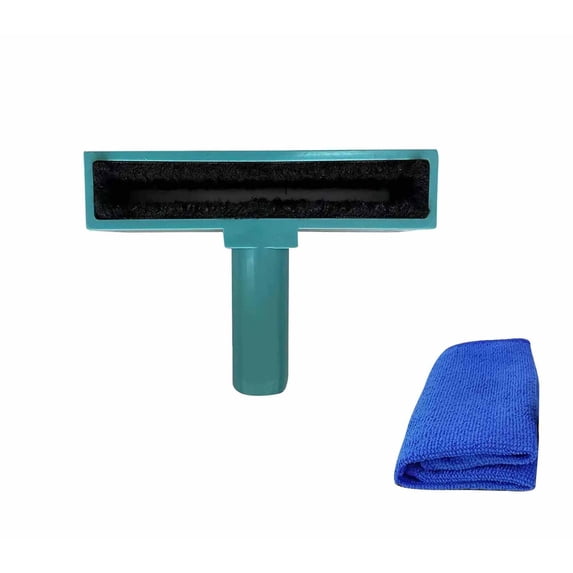 Ceiling Fan Cleaner & Duster Vacuum Attachment | 4-Sided Cleaning Sleeve for Fan Blades Up to 7 3/8 Inches | Microfiber Detachable & Washable Pads | Furniture & Lighting Cleaning Tool