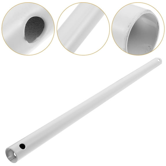 Beaupretty Ceiling Fan Downrod Extension Iron 2Pcs 19.7In Length