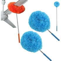 Ceiling Fan & Household Dust Buster, 2025 New Extendable Ceiling Fan Cleaner Duster with Telescopic Pole from 11.8to31.49 Inches for Cleaning Ceiling-Fan Blades Door Window Top Furniture