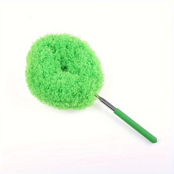 Ceiling Fan & Household Dust Buster: Washable Microfiber Duster, Ideal for Summer and Fall Cleaning – Decoration-worthy Housekeeping Essential with Extension Pole