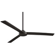 Ceiling Fan In Contemporary Style 10.25 Inches Tall By 62 Inches Wide-Coal Finish-Coal Blade Color Minka Aire Fans F624-Cl