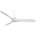 thumbnail image 1 of Ceiling Fan In Transitional Style 11.5 Inches Tall By 60 Inches Wide-White Finish-White Blade Color Minka Aire Fans F853-Wh, 1 of 2